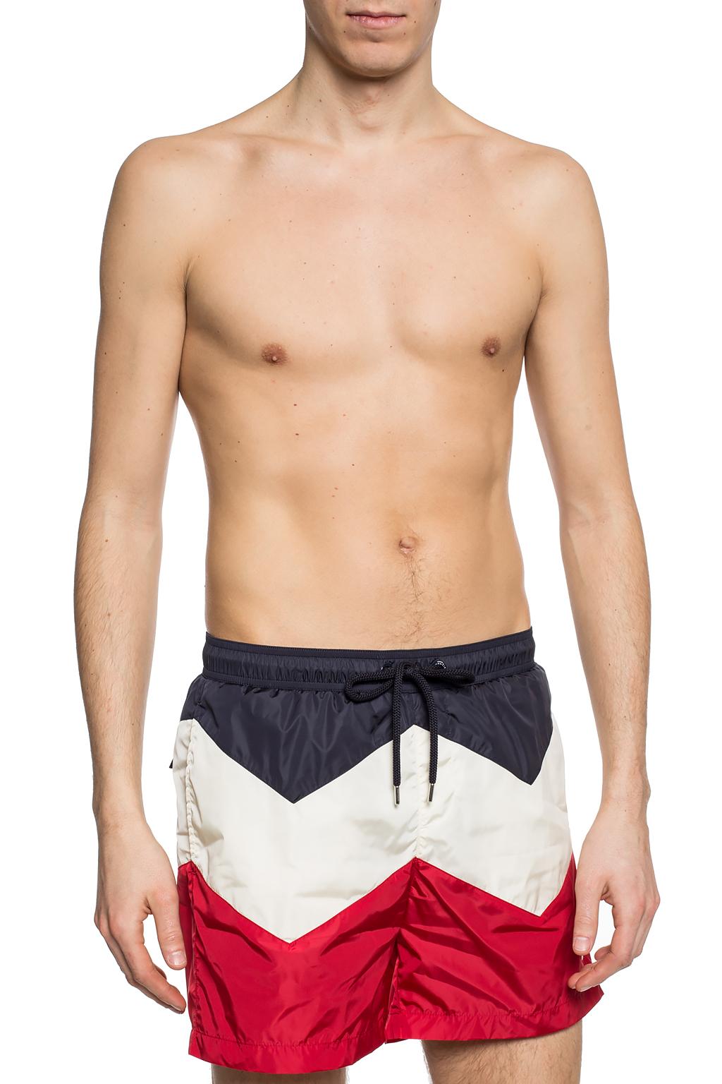 Multicolour Branded swimming shorts Moncler - Vitkac GB